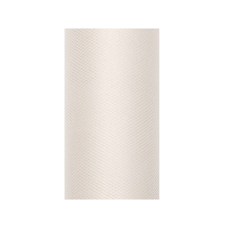 Tulle fabric Luna cream 9m x 80cm