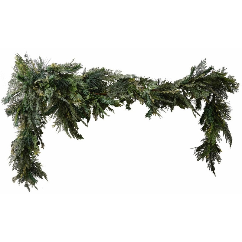 1 pine and cypress Christmas garland 3m