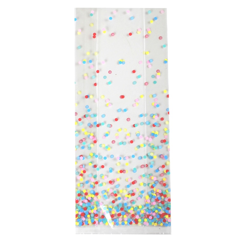 10 colorful mix & match points gift bags