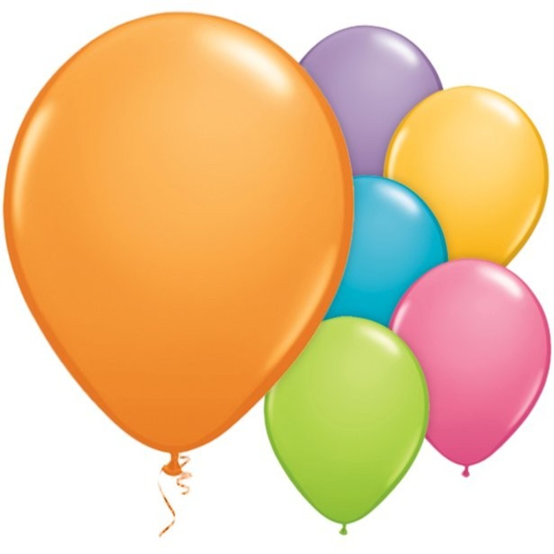 25 Qualatex latex balloons 28cm
