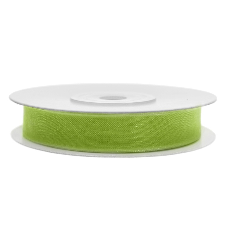 25m green apple ribbon