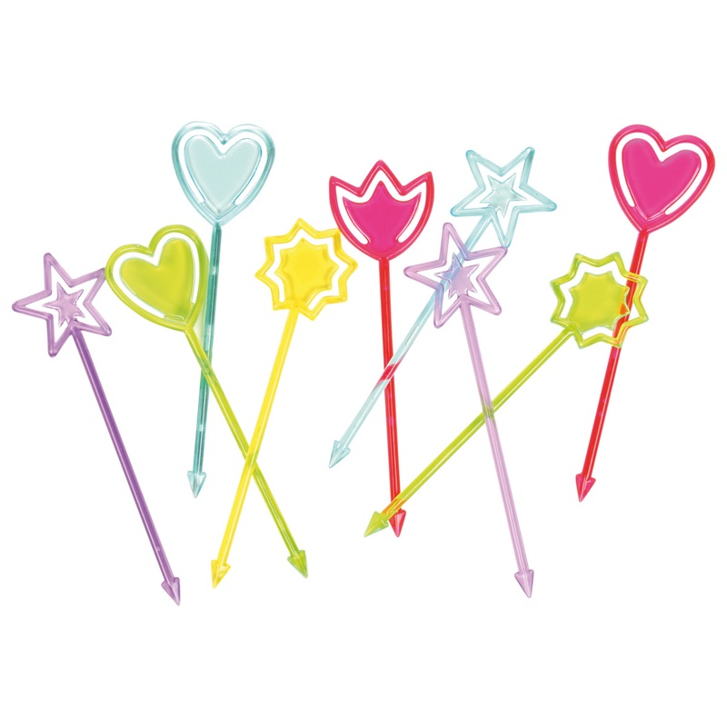 30 Ready for Summer Party skewers mix of shapes