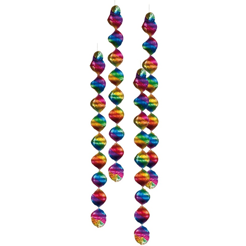 4 Decorative Spiral Hangers