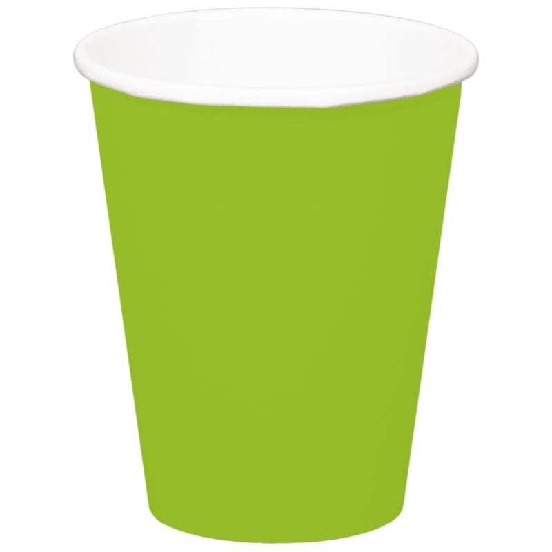 8 cups Cleo green 350ml