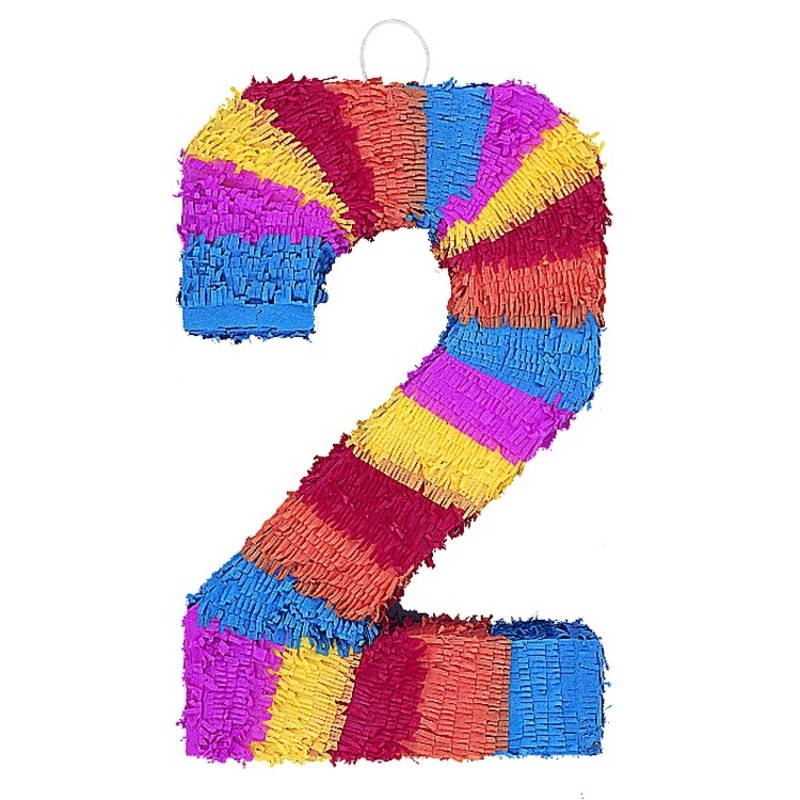 Colorful party fun pinata number 2