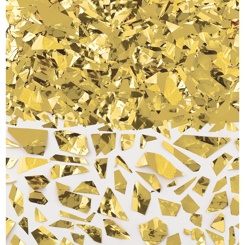 Glitter foil confetti gold 42g