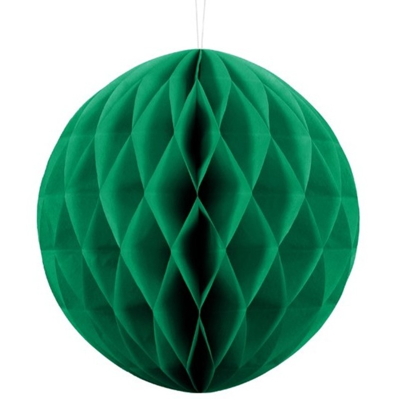 Honeycomb ball Lumina dark green 30cm