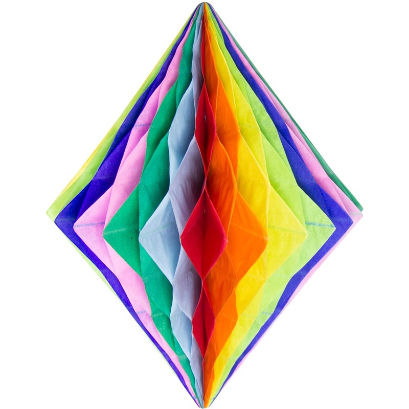 Honeycomb diamond in colored 30cm