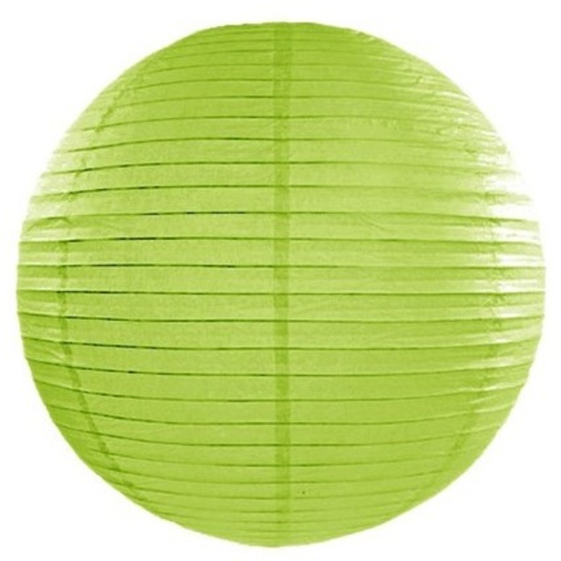 Lantern Lilly light green 35cm
