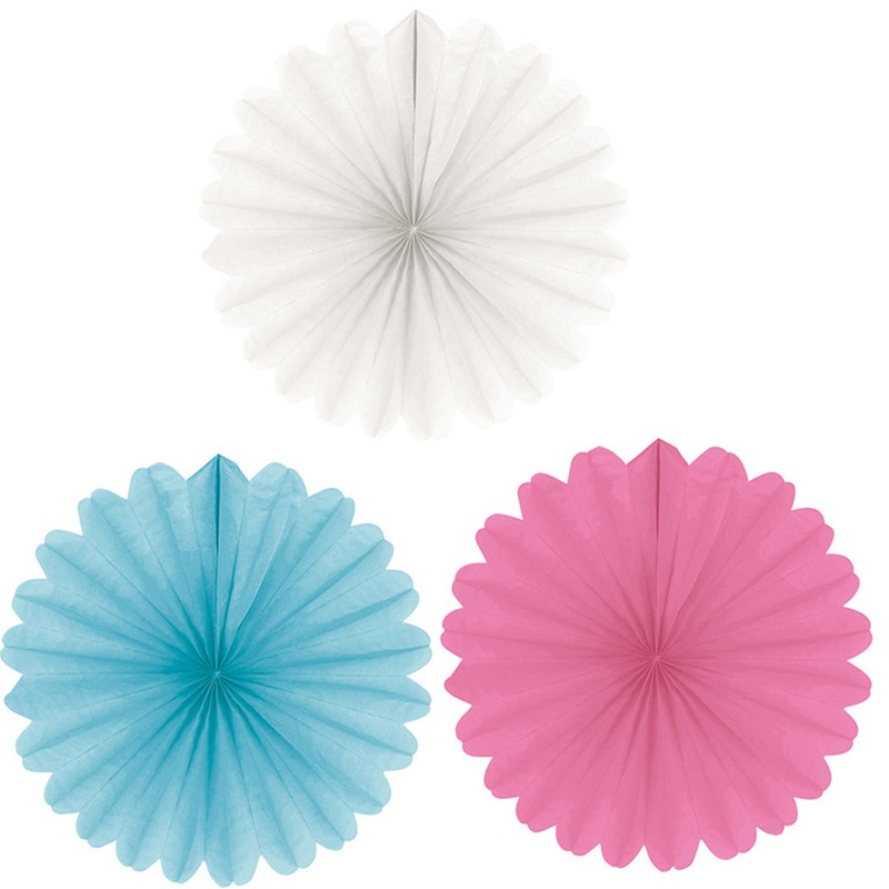 Pastel dream fan set of 3