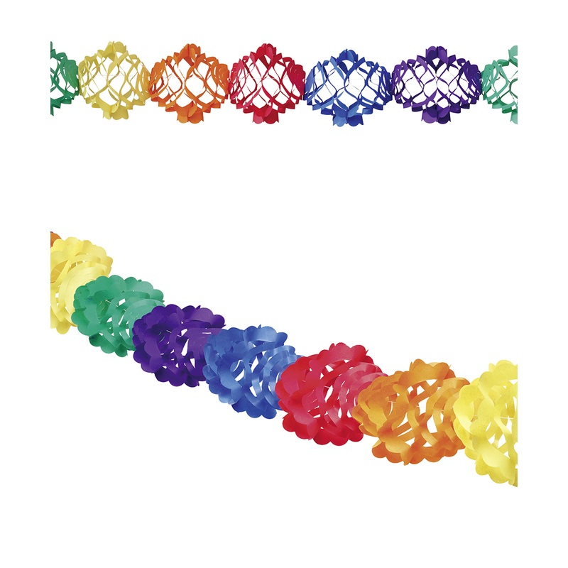 Rainbow magic land garland 400cm