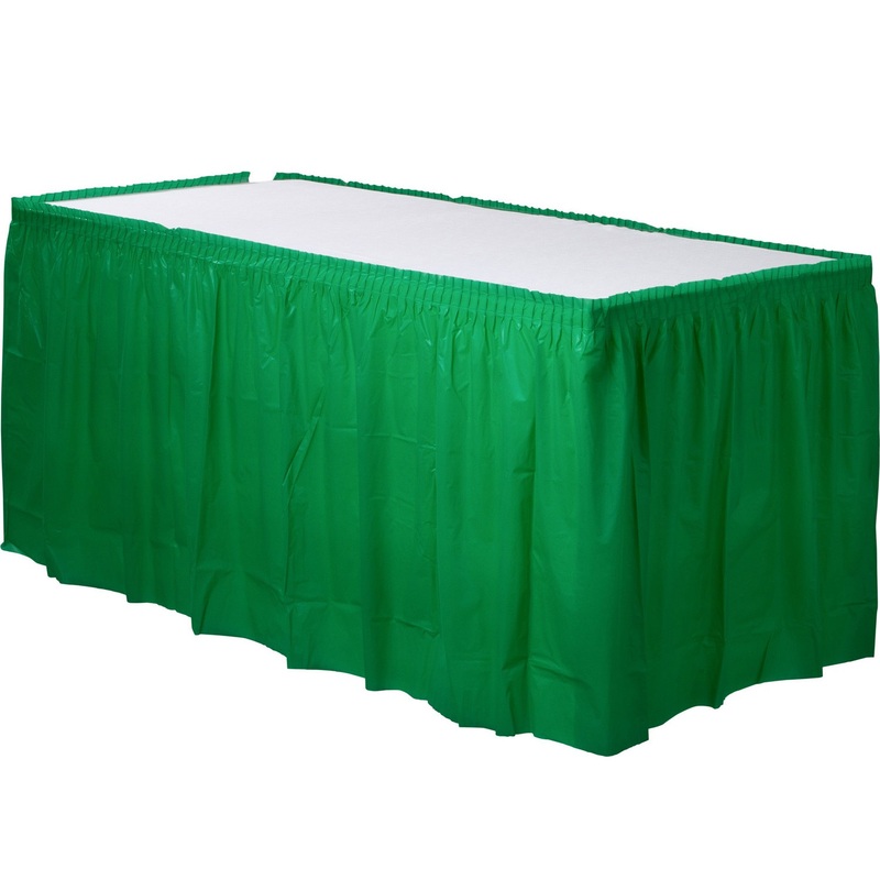 Table border Mila green 4.26mx 73cm