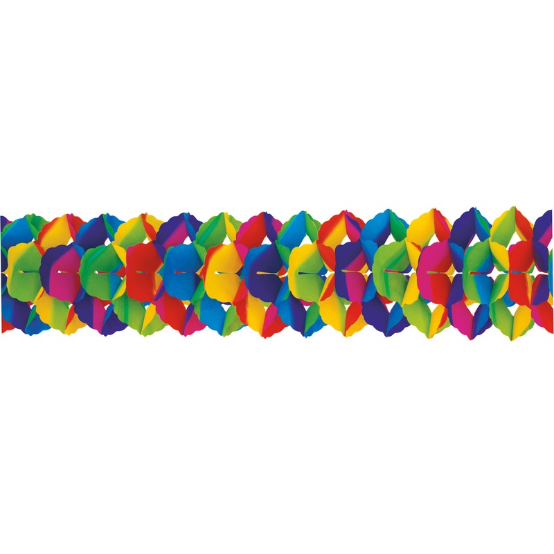 XXL Rainbow Colorful Garlands 25x1000cm