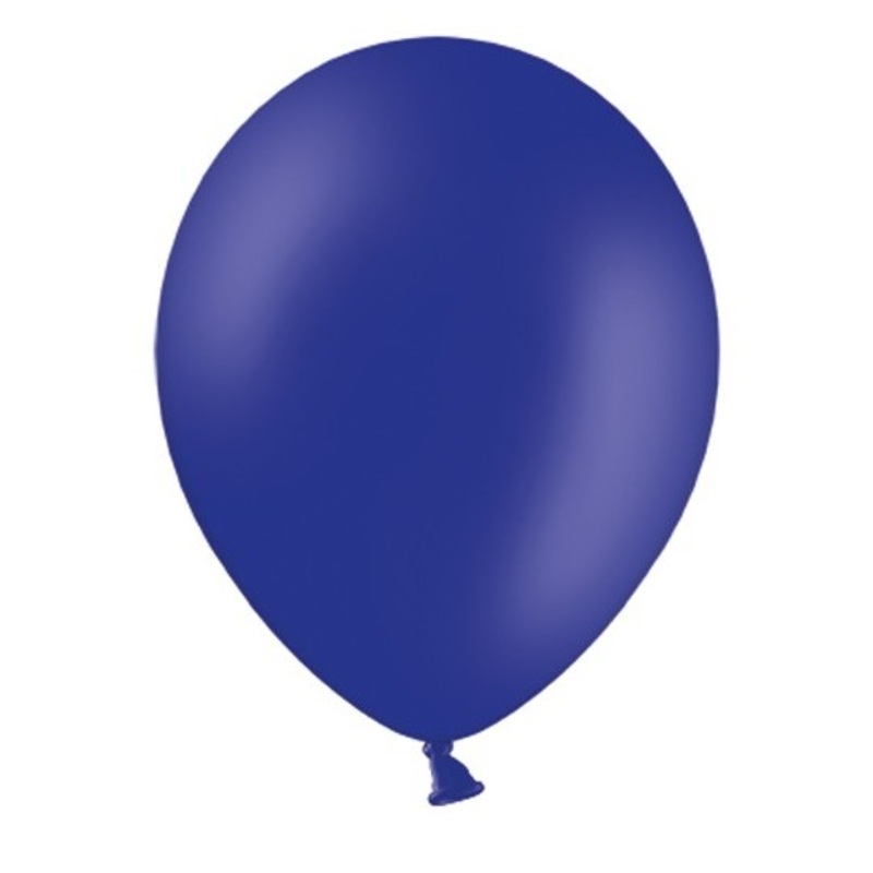 100 balloons night blue pastel 35cm