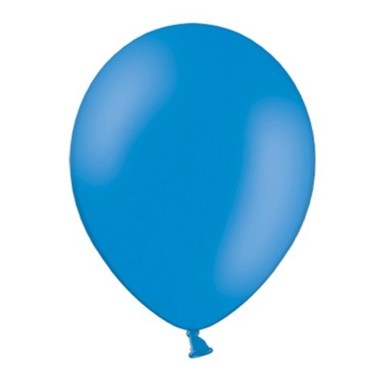 100 Celebration balloons royal blue 23cm