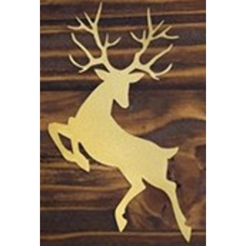 20 Reindeer Confetti Rudolf Gold
