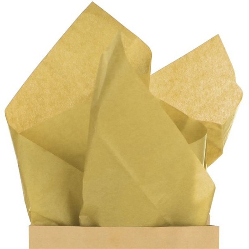60 tissue paper gold 50cm