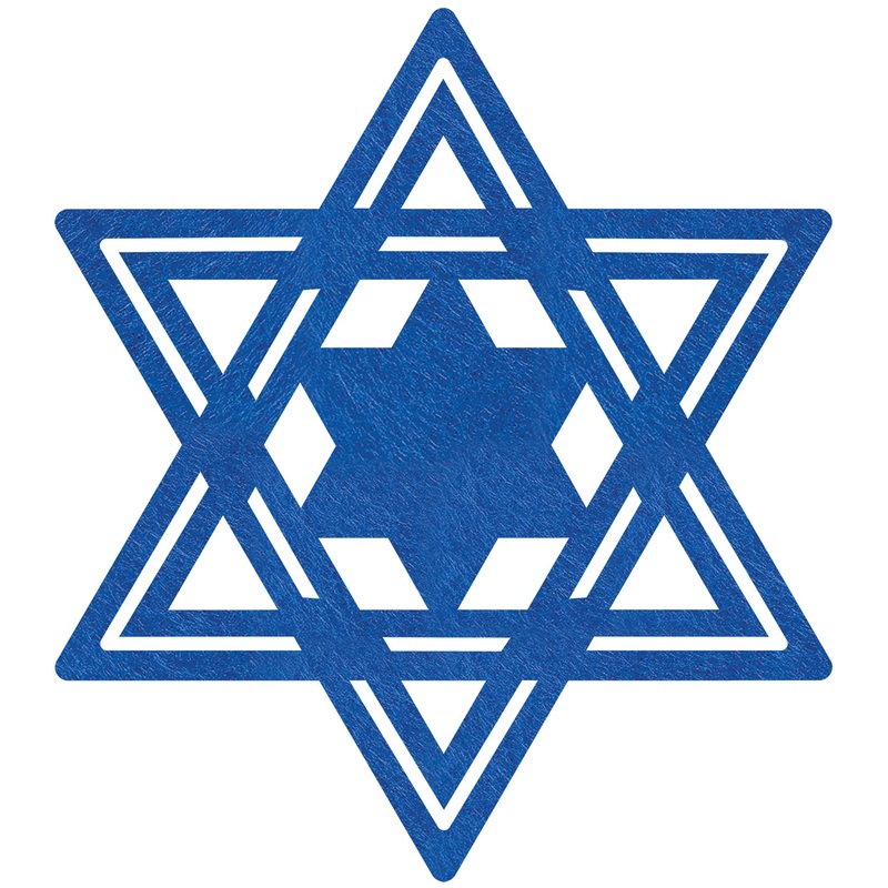 Happy Hanukkah placemat 40cm