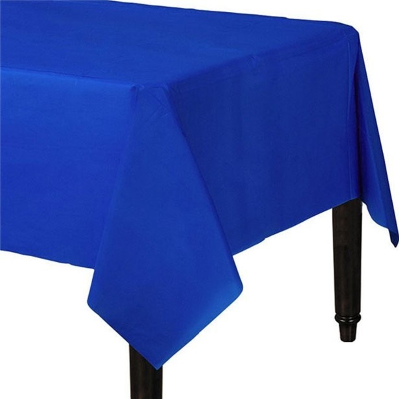 Royal blue tablecloth Basel 2.8 x 1.4m