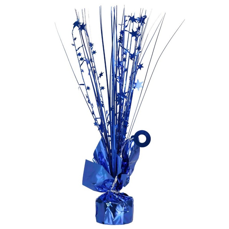 Table fountain with stars blue 30 cm