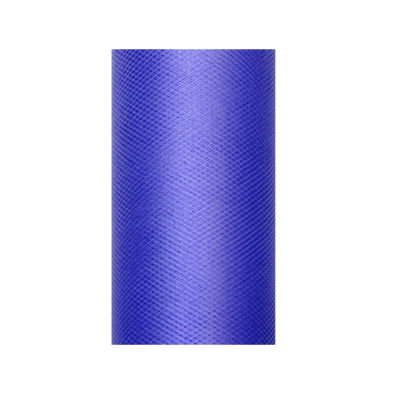 Tulle fabric Luna royal blue 20m x 8cm