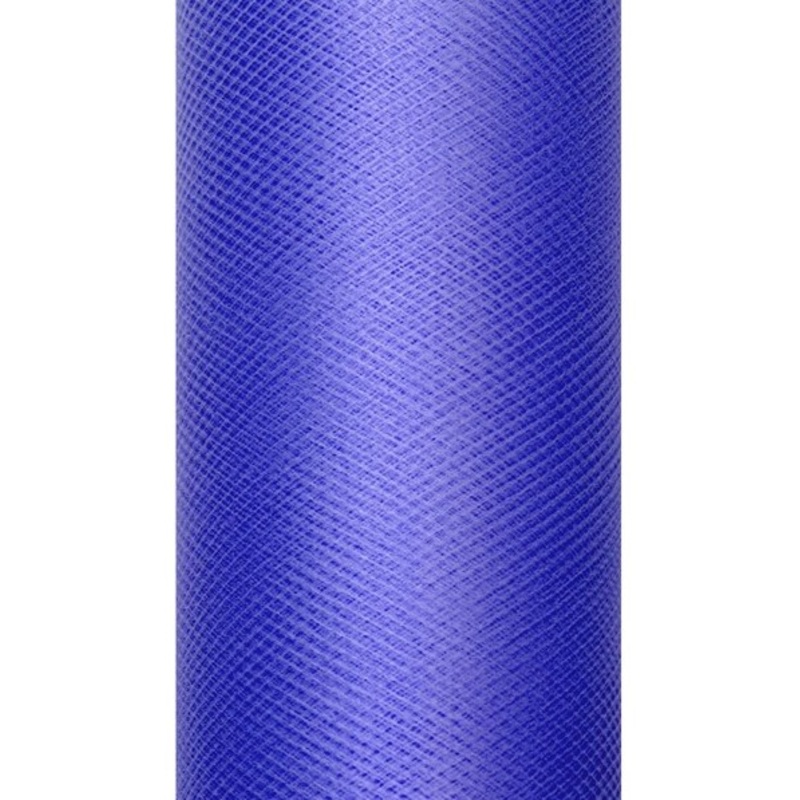 Tulle fabric Luna royal blue 9m x 15cm