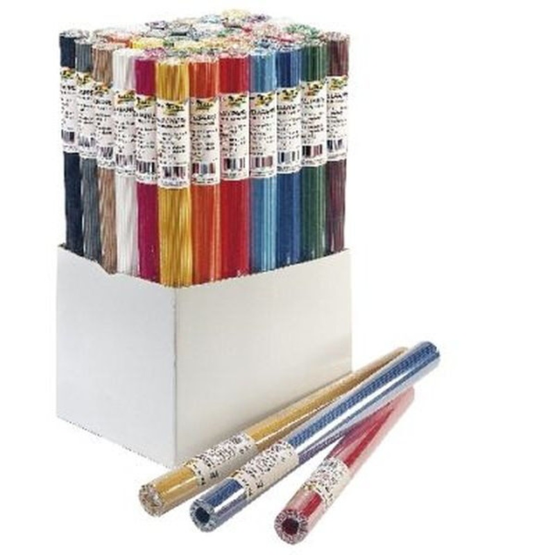Wellpappe gerollt blau 50x70cm