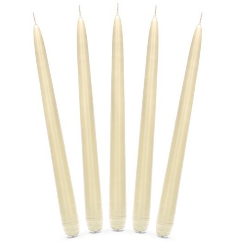 10 candles Firenze champagne 24cm