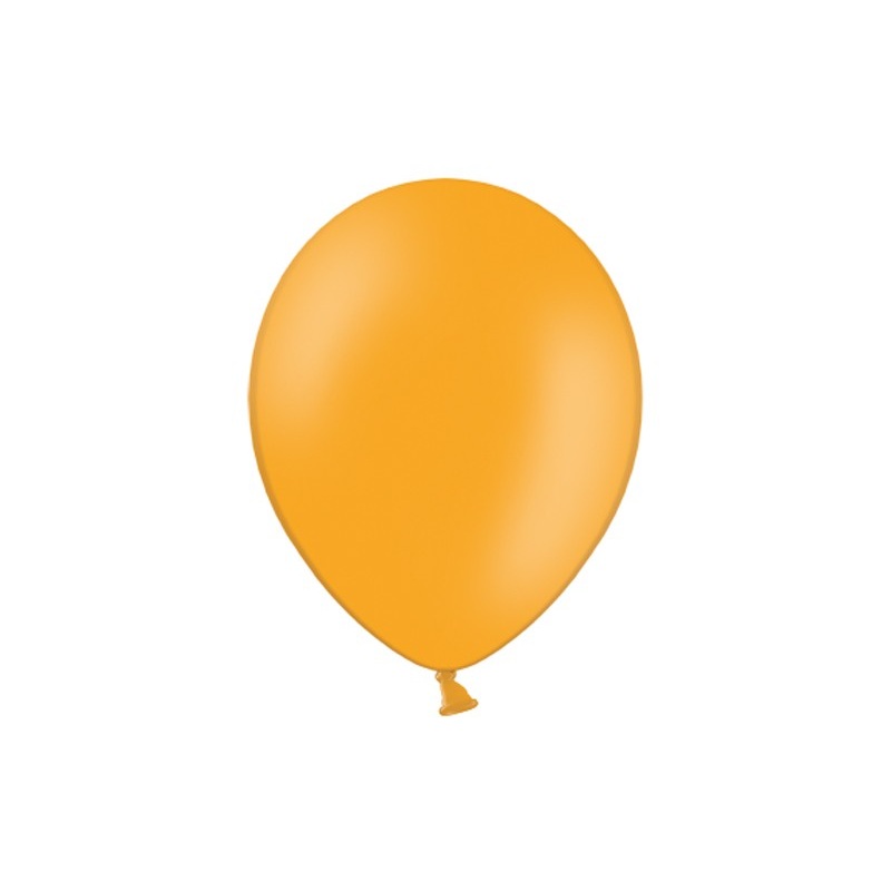 100 balloons pastel orange 12cm