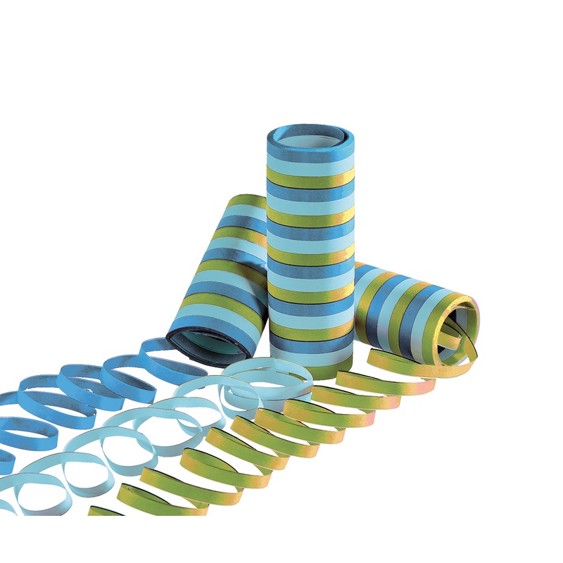 2 streamers Neptune 3-colored striped 4m