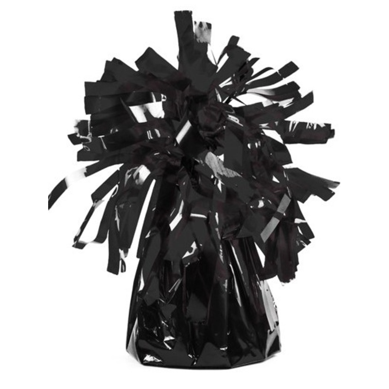 Balloon weight for foil balloons in black