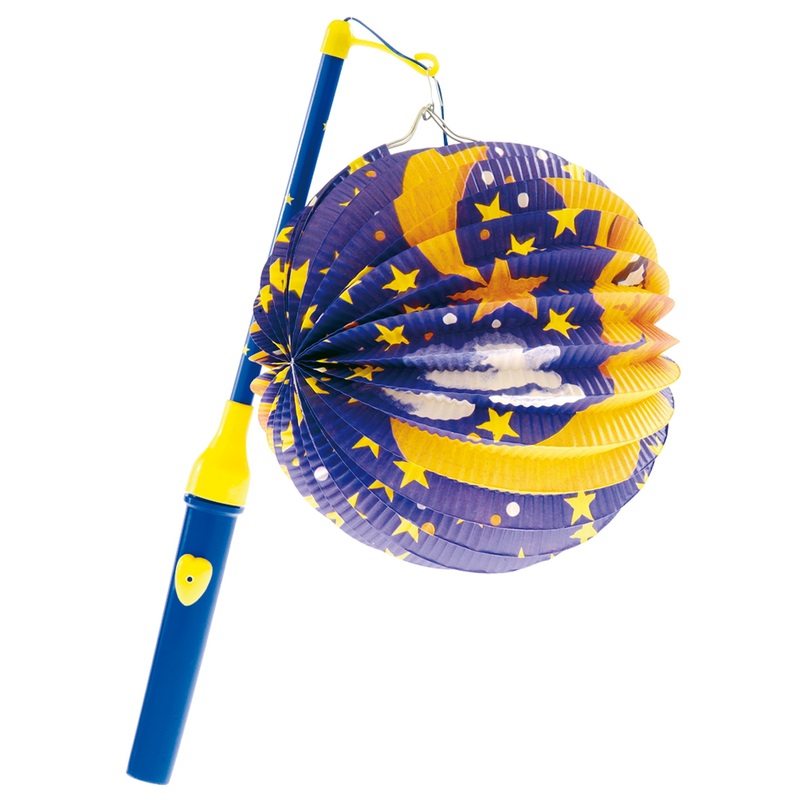 Cute moon lantern set with electric light