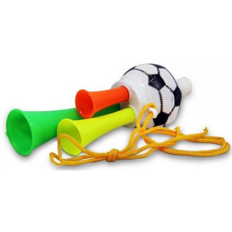 Football horn colorful