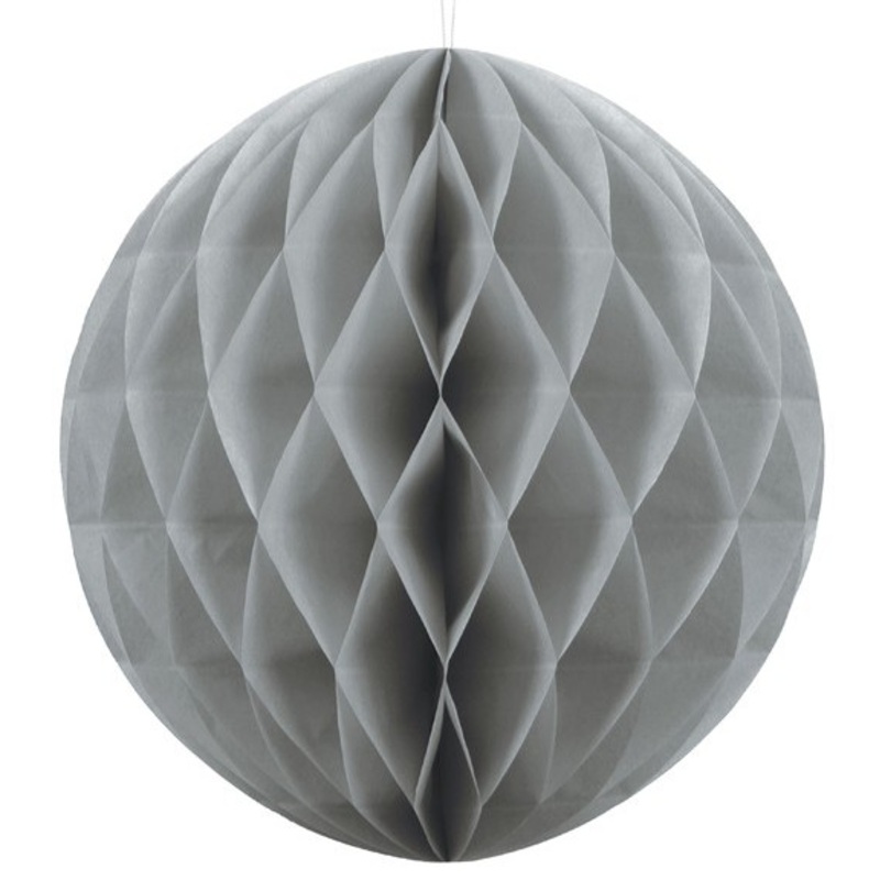Honeycomb ball Lumina iron gray 40cm