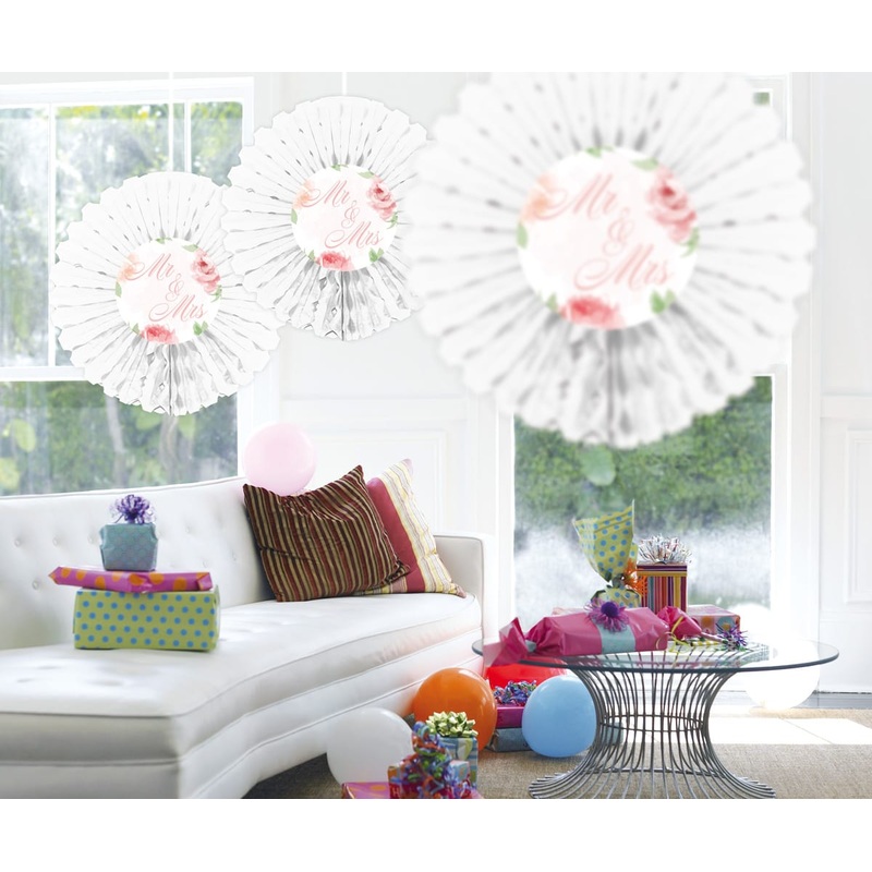Sweet Roses honeycomb ball rosette