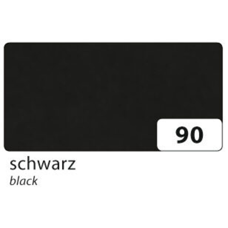 Transparentpapier Rolle schwarz 70x100cm