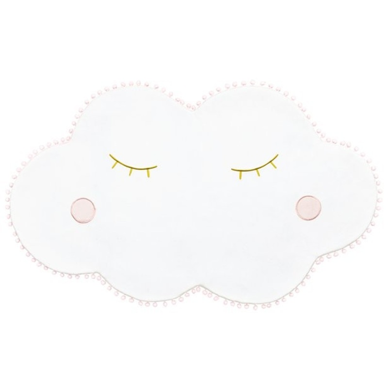 Cozy cloud white carpet