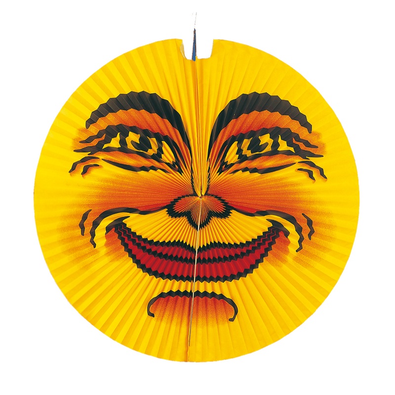Grinning XXL moon lantern 62cm