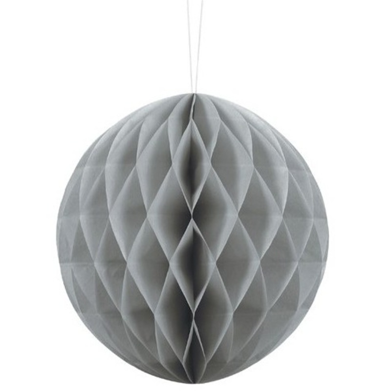 Honeycomb ball Lumina gray 20cm