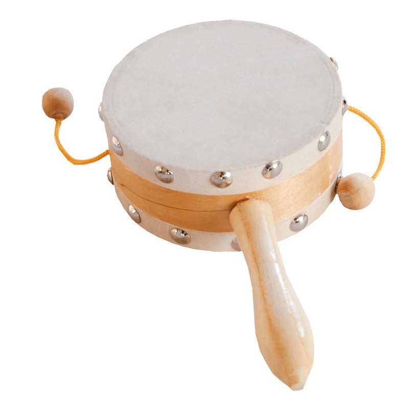 Monkey rattle drum