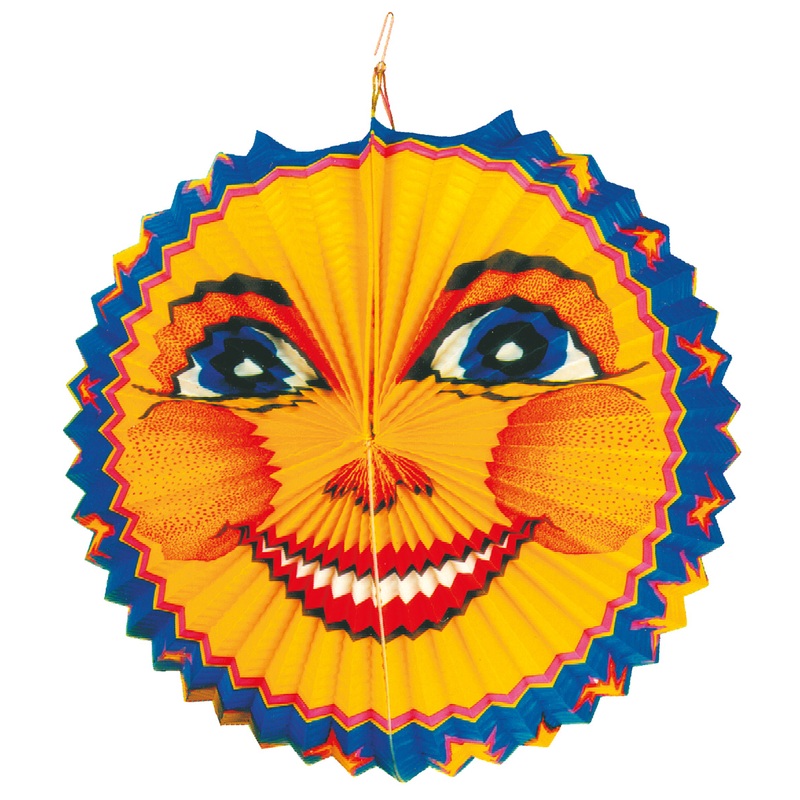 Smiling Moon Lantern 25cm