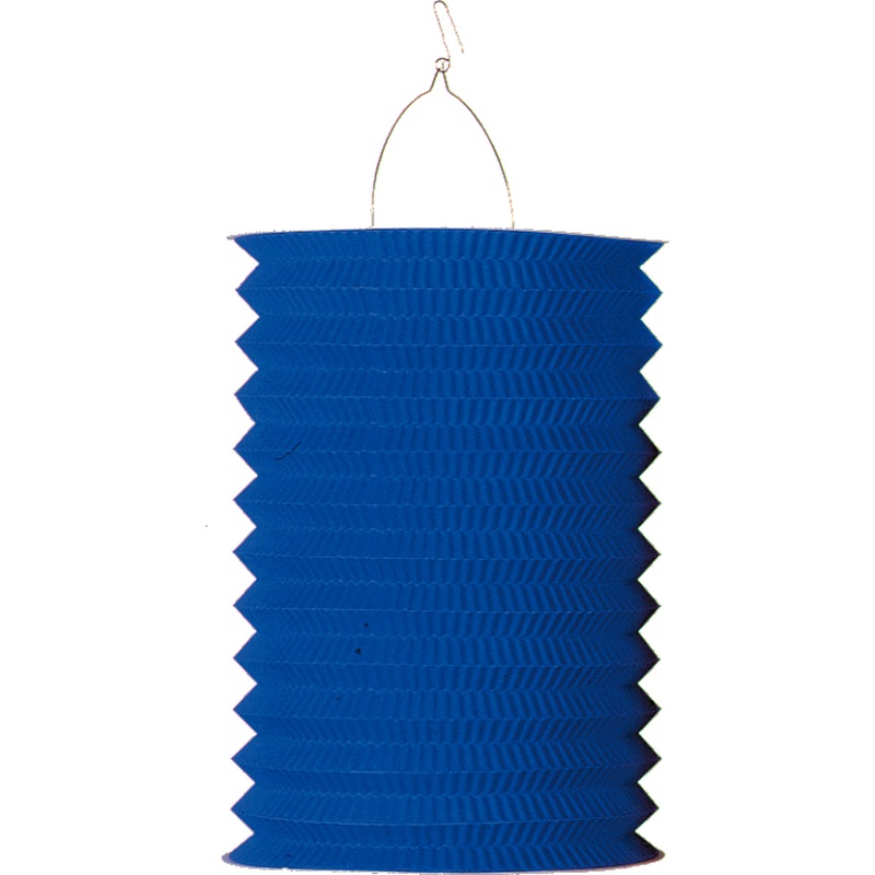 Solid color paper lantern Autumn Blossom Royal blue 28cm