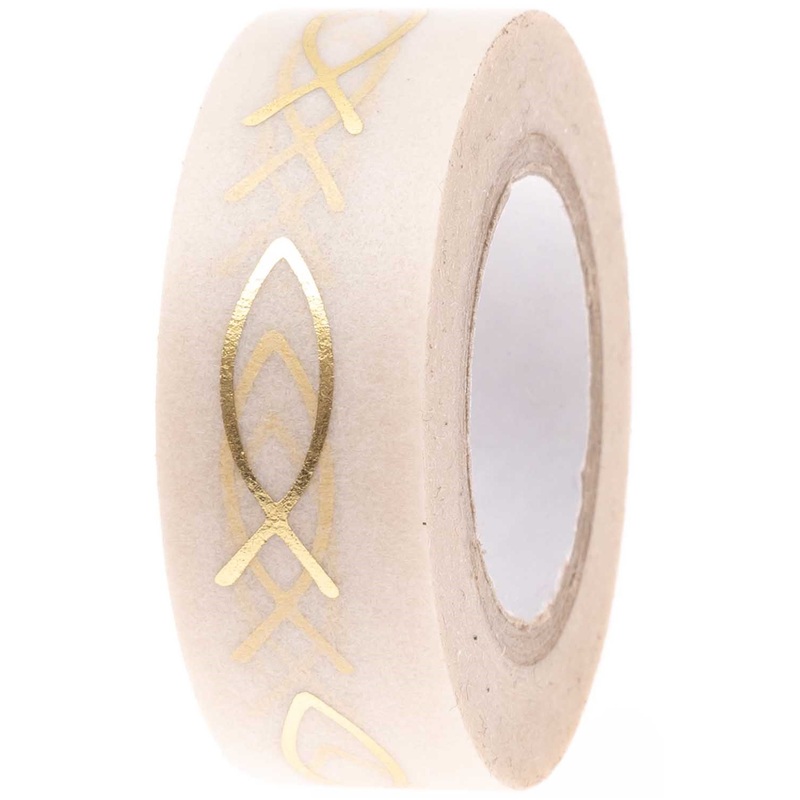 Washi tape golden fish 10m