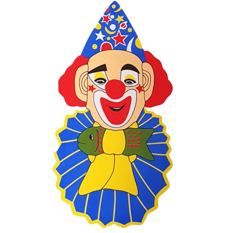 window sticker clown