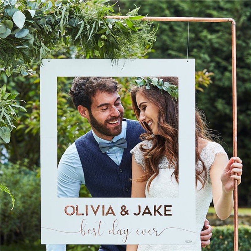 XXL customizable photo frame wedding