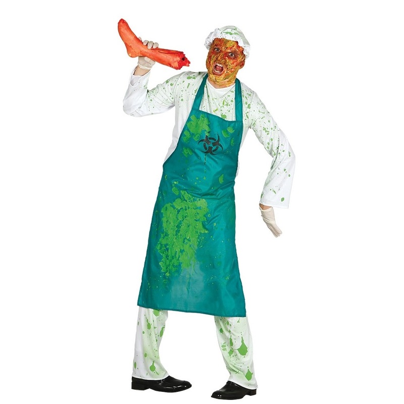 Biotoxic laboratory technician men's costume 48-50