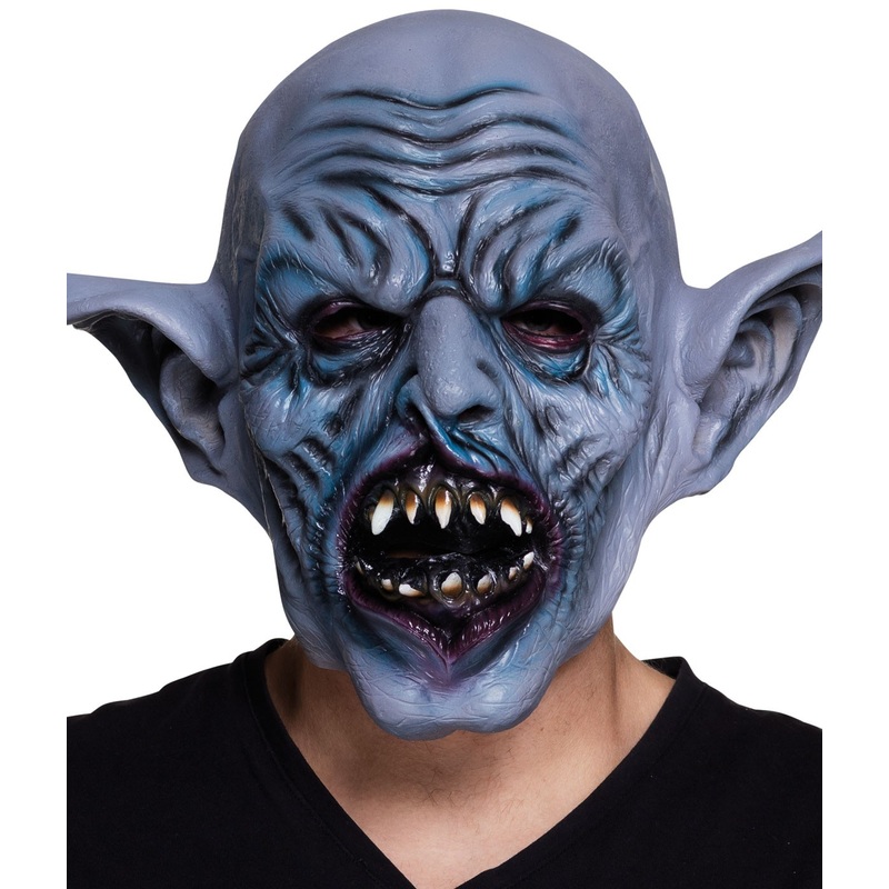 Blue orc mask