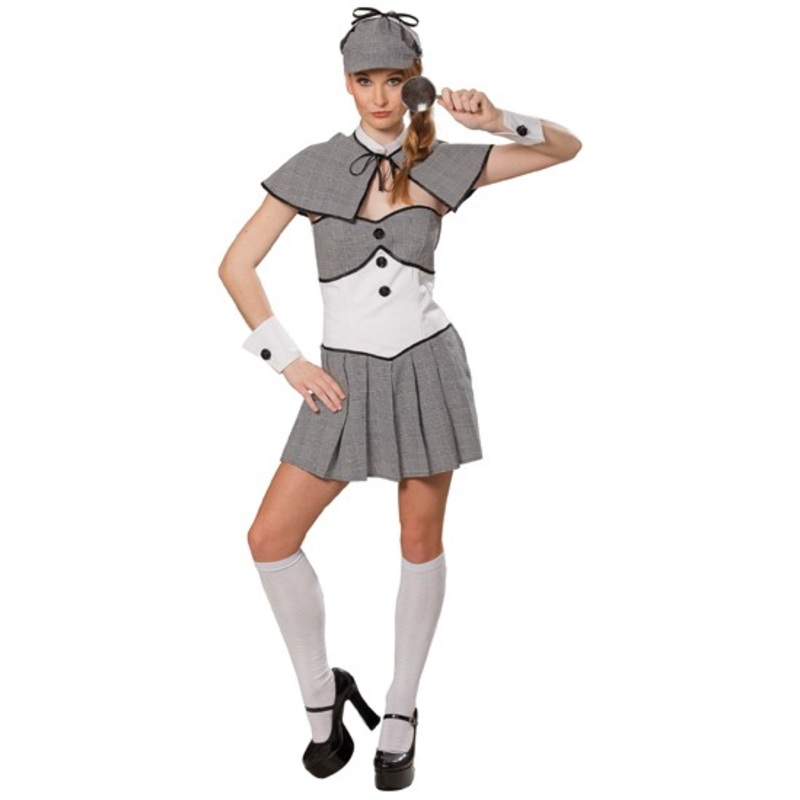 Detective Shelly Holmes ladies costume 34