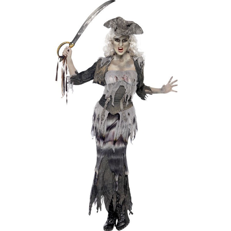 Ghost ship pirate ladies costume S