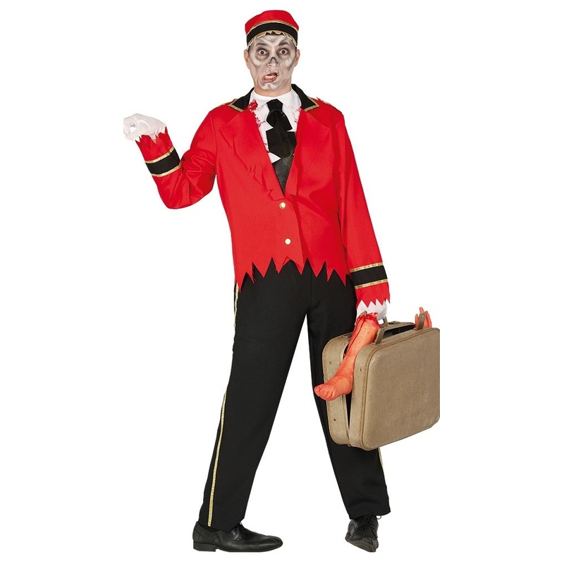 Horror bellhop men costume 48-50